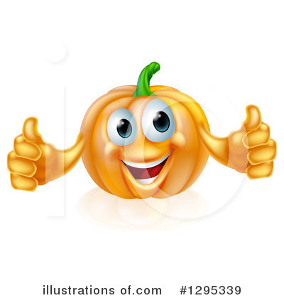 Royalty-Free (RF) Pumpkin Clipart Illustration by AtStockIllustration - Stock Sample #1295339