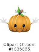Pumpkin Clipart #1336335 by Liron Peer