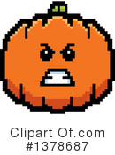 Pumpkin Clipart #1378687 by Cory Thoman