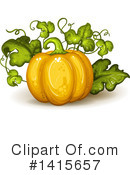 Pumpkin Clipart #1415657 by merlinul