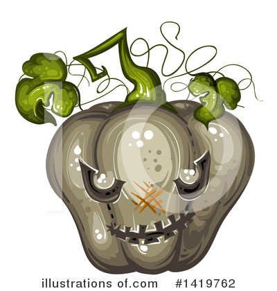 Royalty-Free (RF) Pumpkin Clipart Illustration by merlinul - Stock Sample #1419762