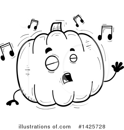 Royalty-Free (RF) Pumpkin Clipart Illustration by Cory Thoman - Stock Sample #1425728