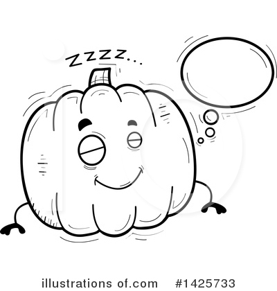 Royalty-Free (RF) Pumpkin Clipart Illustration by Cory Thoman - Stock Sample #1425733