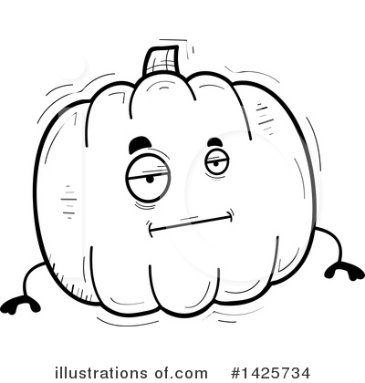 Royalty-Free (RF) Pumpkin Clipart Illustration by Cory Thoman - Stock Sample #1425734
