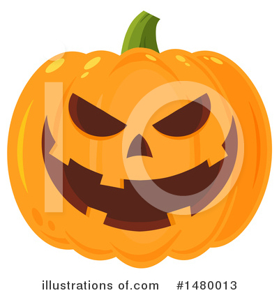 Royalty-Free (RF) Pumpkin Clipart Illustration by Hit Toon - Stock Sample #1480013