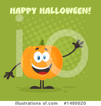 Royalty-Free (RF) Pumpkin Clipart Illustration by Hit Toon - Stock Sample #1480020