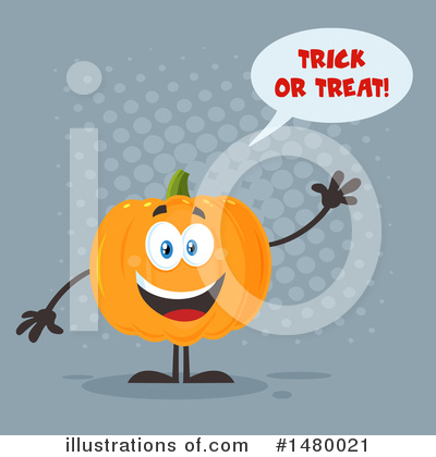 Royalty-Free (RF) Pumpkin Clipart Illustration by Hit Toon - Stock Sample #1480021
