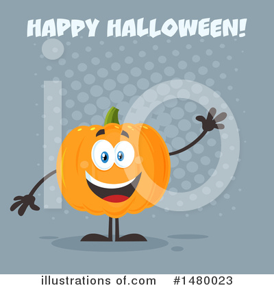 Royalty-Free (RF) Pumpkin Clipart Illustration by Hit Toon - Stock Sample #1480023