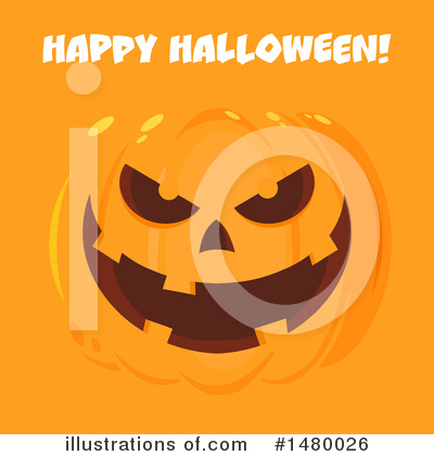 Royalty-Free (RF) Pumpkin Clipart Illustration by Hit Toon - Stock Sample #1480026