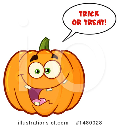 Royalty-Free (RF) Pumpkin Clipart Illustration by Hit Toon - Stock Sample #1480028