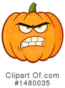 Pumpkin Clipart #1480035 by Hit Toon