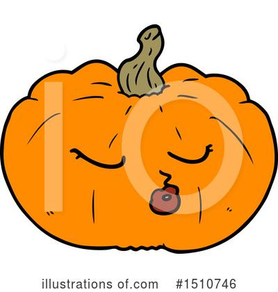 Royalty-Free (RF) Pumpkin Clipart Illustration by lineartestpilot - Stock Sample #1510746