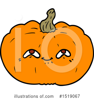Royalty-Free (RF) Pumpkin Clipart Illustration by lineartestpilot - Stock Sample #1519067