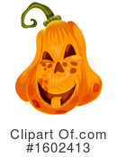 Pumpkin Clipart #1602413 by Vector Tradition SM