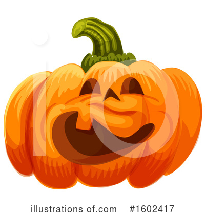 Royalty-Free (RF) Pumpkin Clipart Illustration by Vector Tradition SM - Stock Sample #1602417