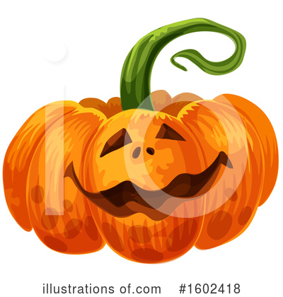 Royalty-Free (RF) Pumpkin Clipart Illustration by Vector Tradition SM - Stock Sample #1602418