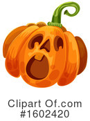 Pumpkin Clipart #1602420 by Vector Tradition SM