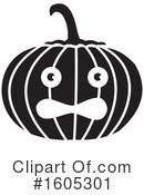 Pumpkin Clipart #1605301 by Johnny Sajem