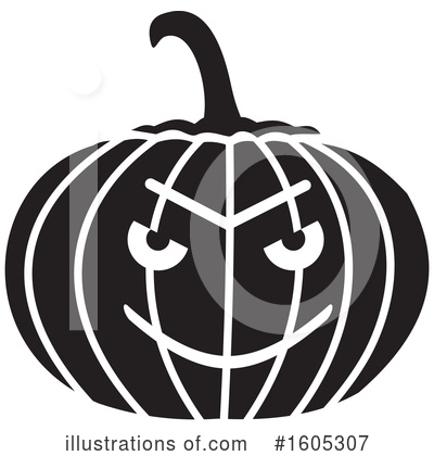 Jackolantern Clipart #1605307 by Johnny Sajem