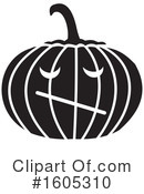 Pumpkin Clipart #1605310 by Johnny Sajem