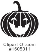 Pumpkin Clipart #1605311 by Johnny Sajem