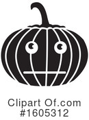 Pumpkin Clipart #1605312 by Johnny Sajem