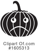 Pumpkin Clipart #1605313 by Johnny Sajem