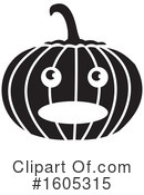 Pumpkin Clipart #1605315 by Johnny Sajem