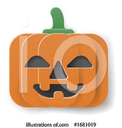 Royalty-Free (RF) Pumpkin Clipart Illustration by AtStockIllustration - Stock Sample #1681019