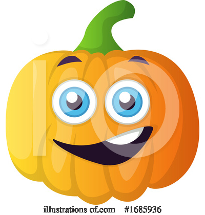 Royalty-Free (RF) Pumpkin Clipart Illustration by Morphart Creations - Stock Sample #1685936