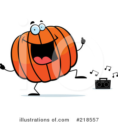 Royalty-Free (RF) Pumpkin Clipart Illustration by Cory Thoman - Stock Sample #218557