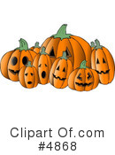 Pumpkin Clipart #4868 by djart