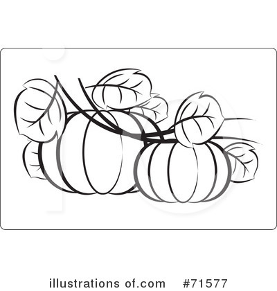 Royalty-Free (RF) Pumpkins Clipart Illustration by Lal Perera - Stock Sample #71577