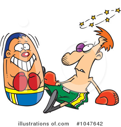 Royalty-Free (RF) Punch Clipart Illustration by toonaday - Stock Sample #1047642
