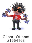 Punk Clipart #1654163 by Steve Young
