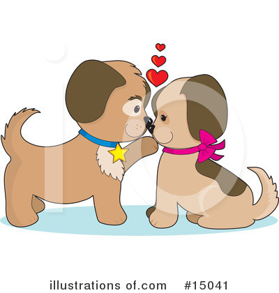 Dogs Clipart #15041 by Maria Bell