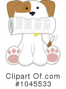 Puppy Clipart #1045533 by Maria Bell