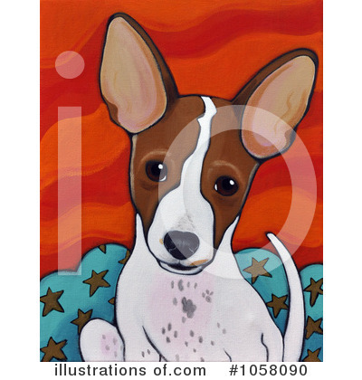 Royalty-Free (RF) Puppy Clipart Illustration by Maria Bell - Stock Sample #1058090
