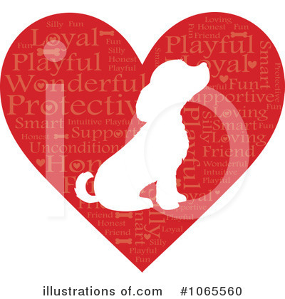 Royalty-Free (RF) Puppy Clipart Illustration by Maria Bell - Stock Sample #1065560