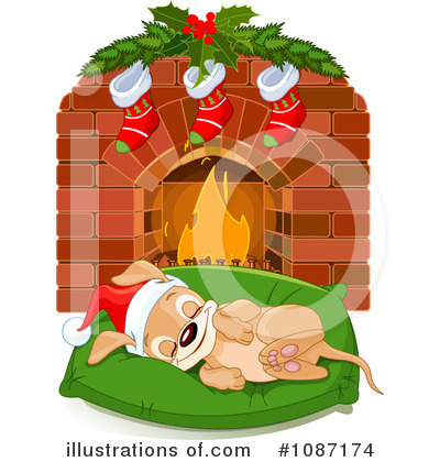 Christmas Stockings Clipart #1087174 by Pushkin