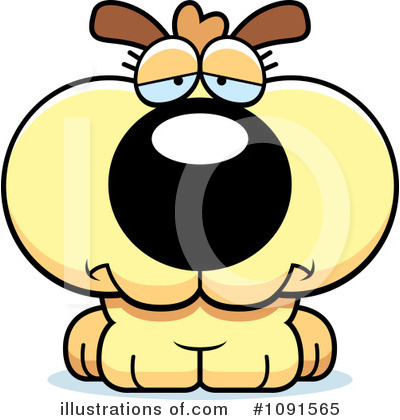 Royalty-Free (RF) Puppy Clipart Illustration by Cory Thoman - Stock Sample #1091565