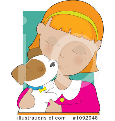 Royalty-Free (RF) Puppy Clipart Illustration by Maria Bell - Stock Sample #1092948