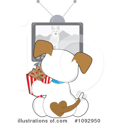 Royalty-Free (RF) Puppy Clipart Illustration by Maria Bell - Stock Sample #1092950