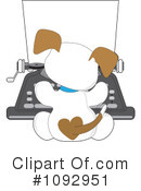 Puppy Clipart #1092951 by Maria Bell