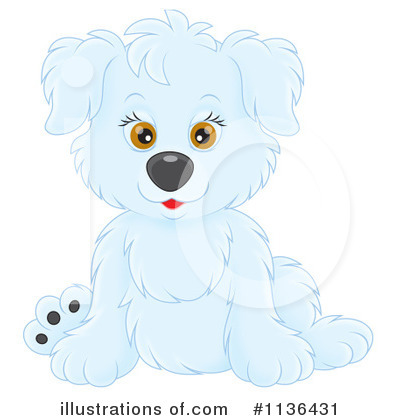 Royalty-Free (RF) Puppy Clipart Illustration by Alex Bannykh - Stock Sample #1136431