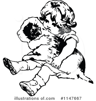 Puppy Clipart #1147667 by Prawny Vintage