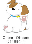 Puppy Clipart #1188441 by Maria Bell