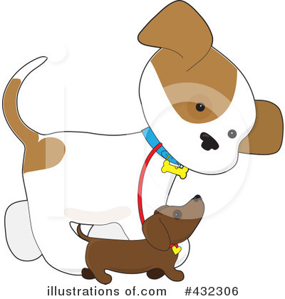 Royalty-Free (RF) Puppy Clipart Illustration by Maria Bell - Stock Sample #432306