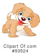 Puppy Clipart #93524 by Pushkin