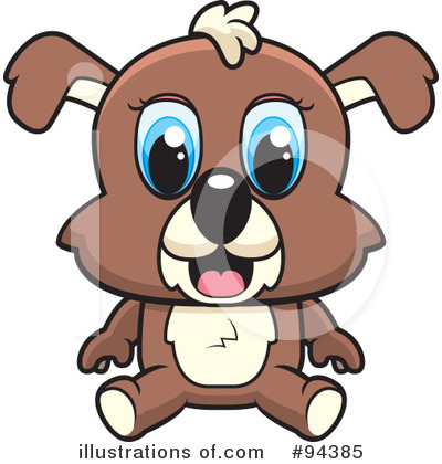 Royalty-Free (RF) Puppy Clipart Illustration by Cory Thoman - Stock Sample #94385
